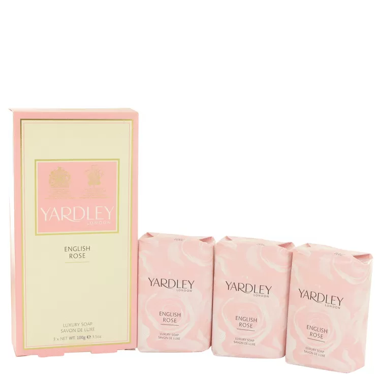 English Rose Yardley 3 x 3.5 oz Luxury Soap