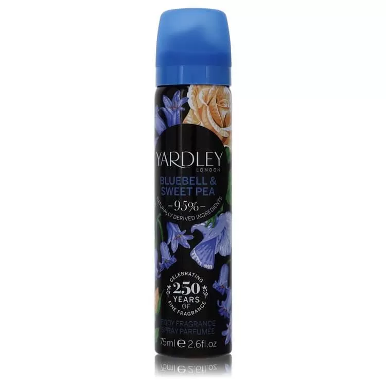 Yardley Bluebell & Sweet Pea by Yardley London Body Fragrance Spray for Women