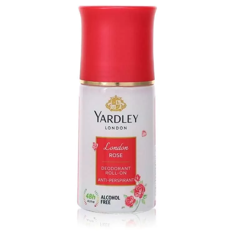 Yardley London Rose by Yardley London Deodorant (Roll On) for Women
