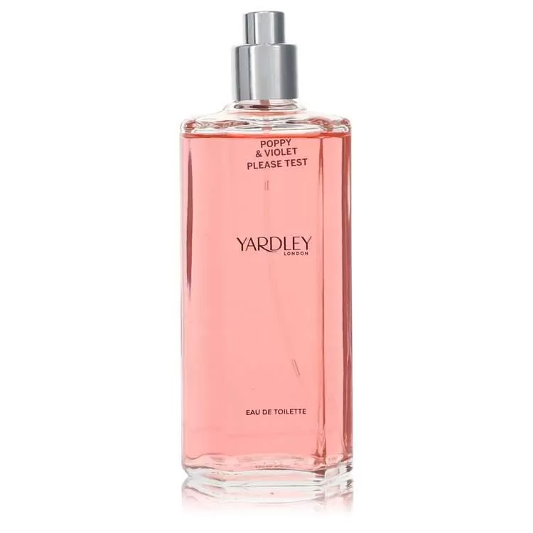 Yardley Poppy & Violet by Yardley London Eau De Toilette Spray (Tester) for Women