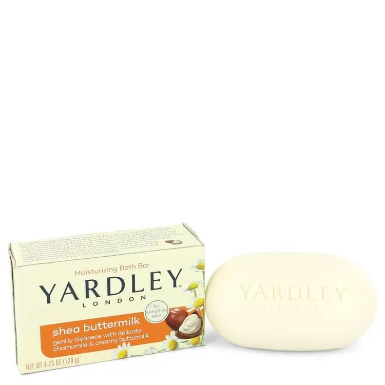 Yardley London Soaps by Yardley London Shea Butter Milk Naturally Moisturizing Bath Soap for Women