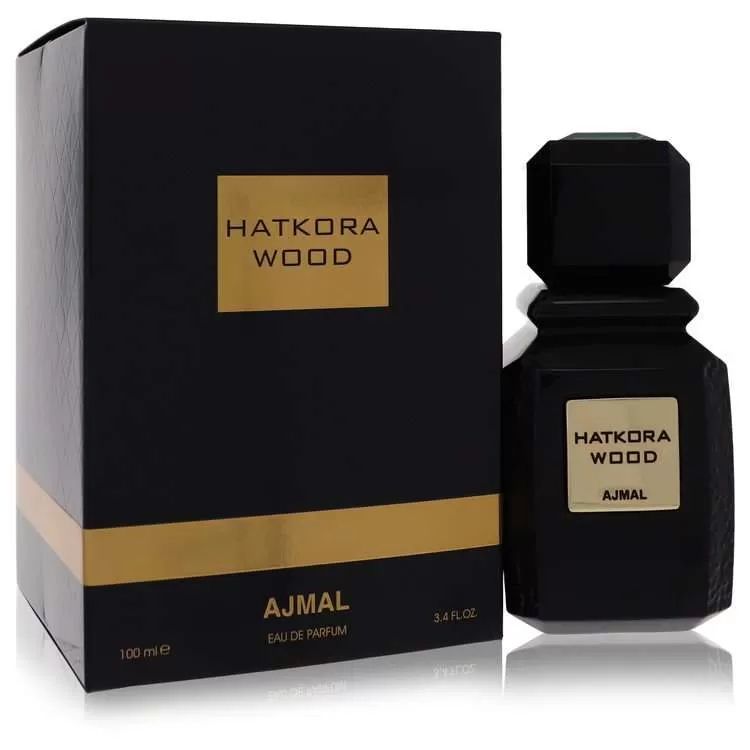 Hatkora Wood by Ajmal Eau De Parfum Spray (Unisex) for Men