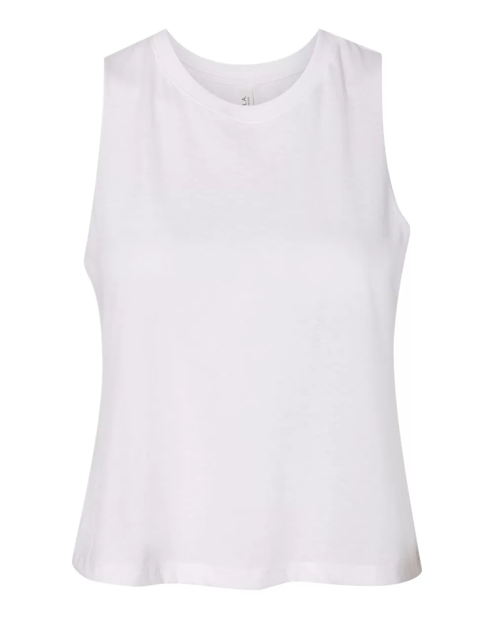 BELLA + CANVAS 6682 Women's Racerback Cropped Tank