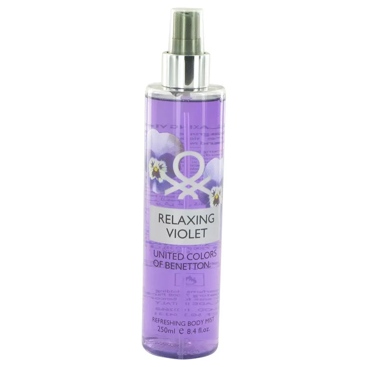 Benetton Relaxing Violet Refreshing Body Mist