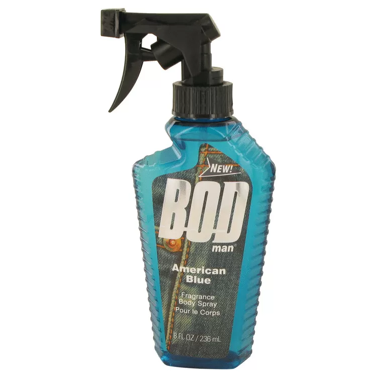 Bod Man American Blue Body Spray