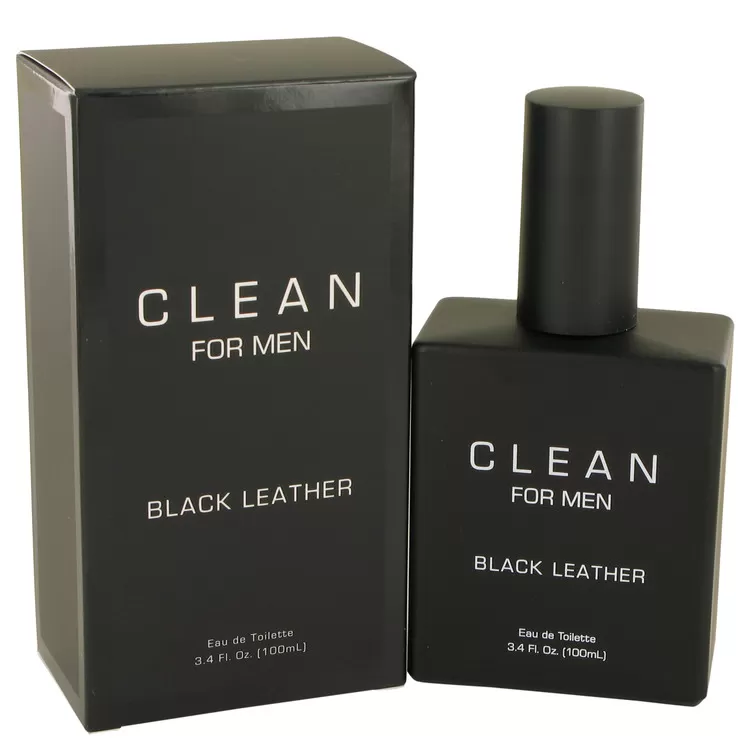 Clean Black Leather Eau De Toilette Spray
