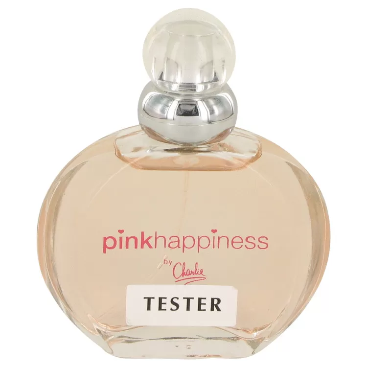 Charlie Pink Happiness Eau De Toilette Spray (Tester)