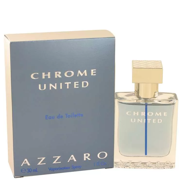 Chrome United by Azzaro Eau De Toilette Spray for Men
