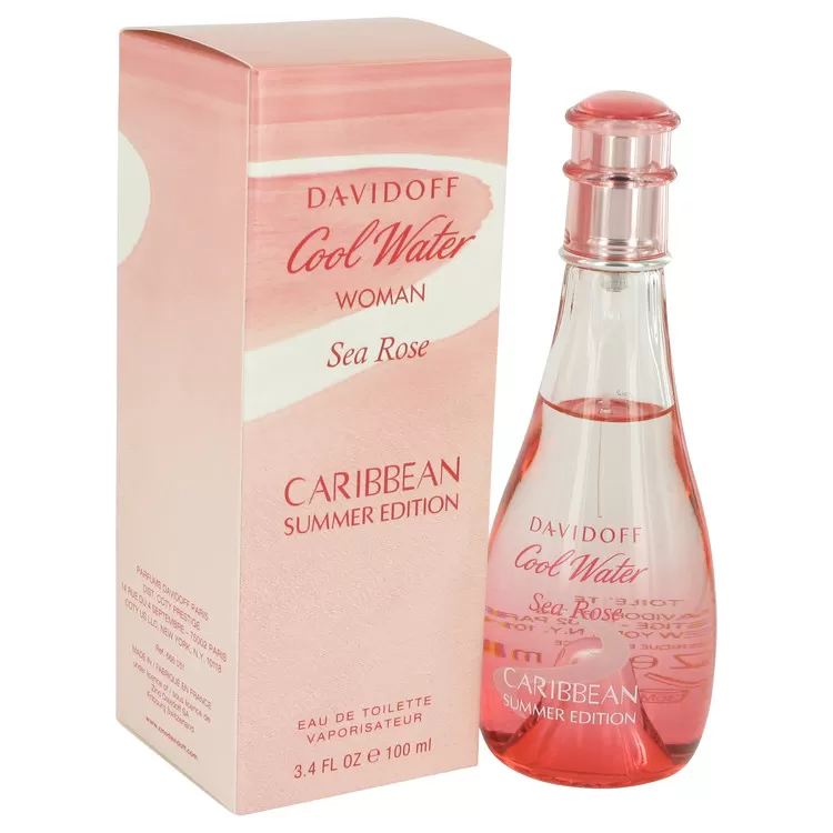 Cool Water Sea Rose Caribbean Summer Eau De Toilette Spray
