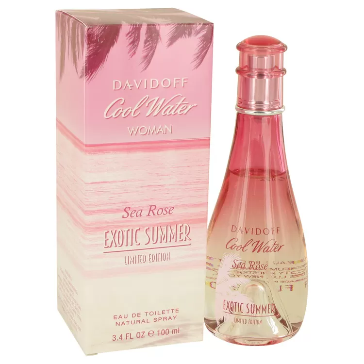 Cool Water Sea Rose Exotic Summer Eau De Toilette Spray