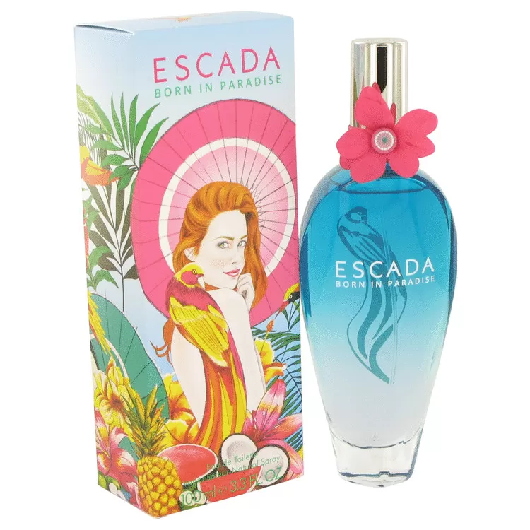 Escada Born In Paradise Eau De Toilette Spray (Limited Edition)