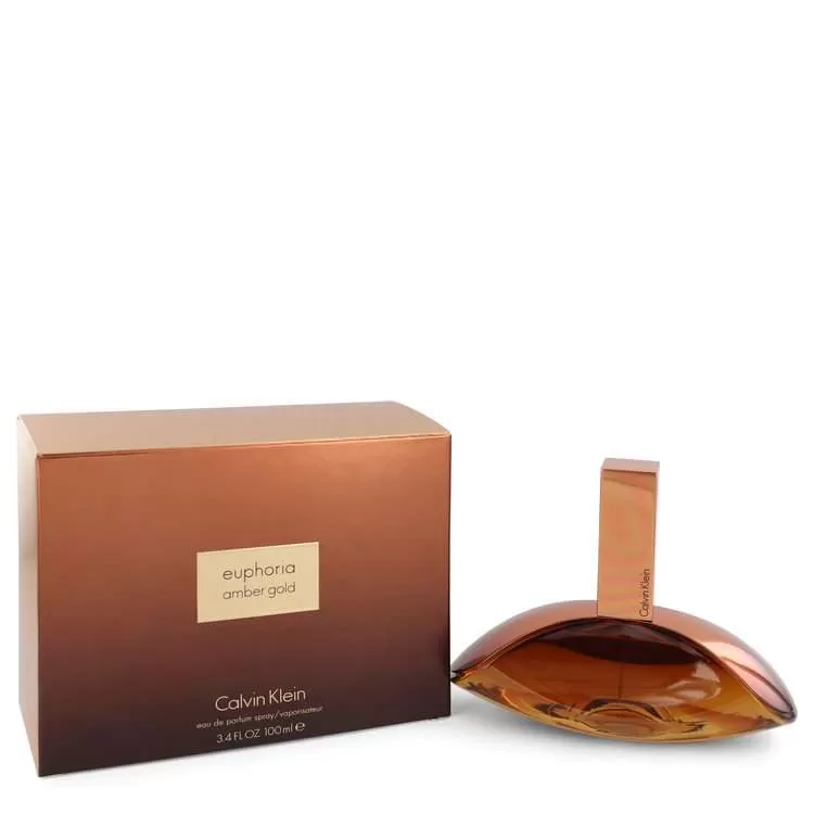 Euphoria Amber Gold by Calvin Klein Eau De Parfum Spray for Women
