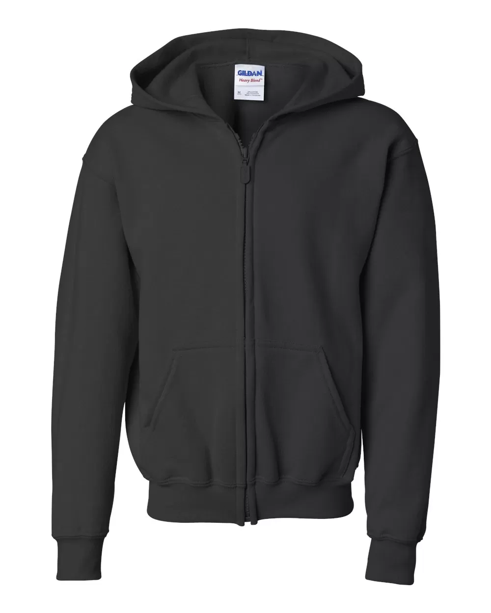 Gildan 18600B Heavy Blend Youth Full-Zip Hooded Sweatshirt