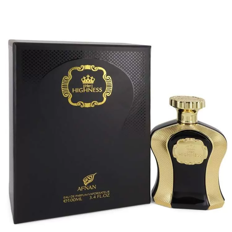 Her Highness Black by Afnan Eau De Parfum Spray for Women