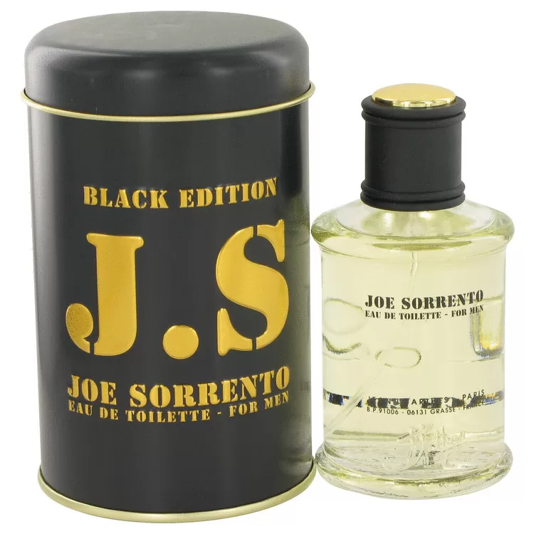 Joe Sorrento Black Eau De Toilette Spray