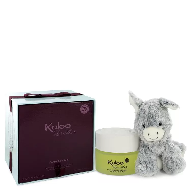 Kaloo Les Amis Eau De Senteur Spray / Room Fragrance Spray (Alcohol Free) + Free Fluffy Donkey