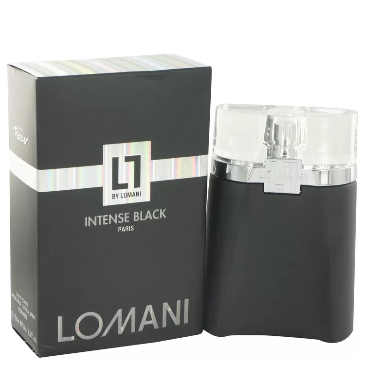 Lomani Intense Black Eau De Toilette Spray
