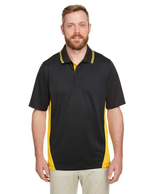 Harriton Men's Flash Snag Protection Plus IL Colorblock Polo - M386