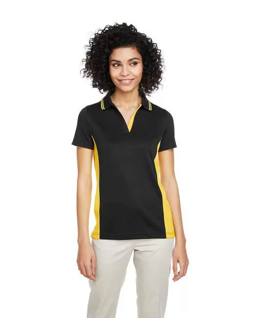Harriton Ladies' Flash Snag Protection Plus IL Colorblock Polo - M386W