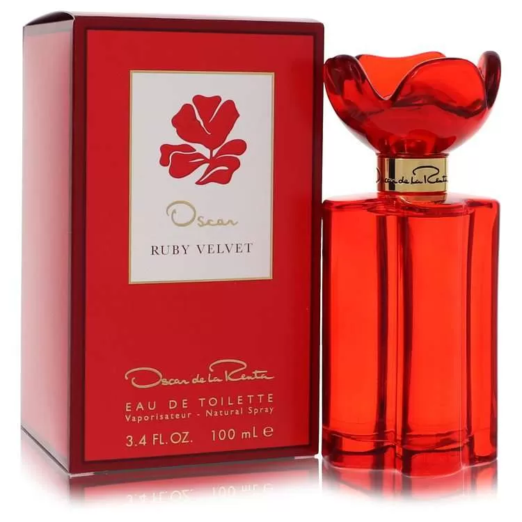 Oscar Ruby Velvet by Oscar De La Renta Eau De Toilette Spray for Women