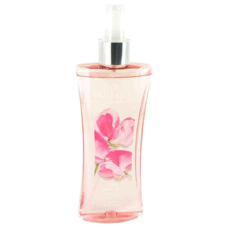 Body Fantasies Signature Pink Sweet Pea Fantasy Body Spray
