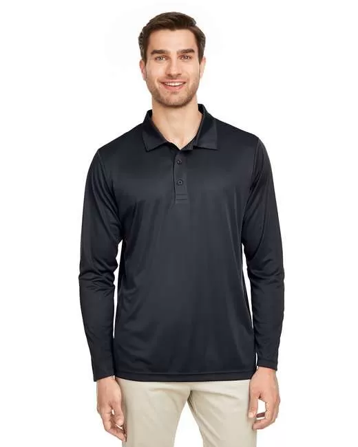 Team 365 Men's Zone Performance Long Sleeve Polo - TT51L