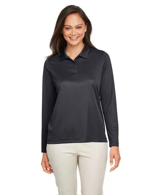 Team 365 Ladies' Zone Performance Long Sleeve Polo - TT51LW
