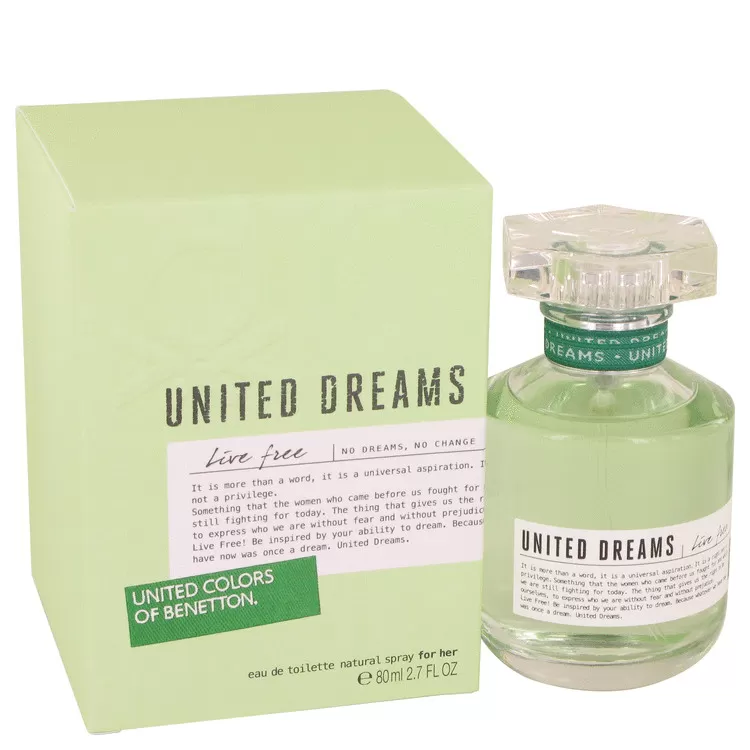 United Dreams Live Free Eau De Toilette Spray