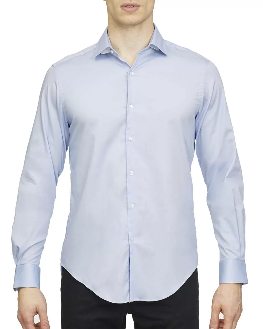 Van Heusen 18CV316 Slim-Fit Twill Shirt