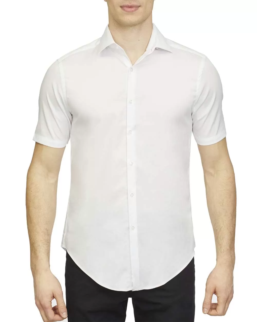 Van Heusen 18CV317 Slim-Fit Twill Shirt