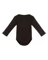 Rabbit Skins Infant Long Sleeve Baby Rib Bodysuit - 4411