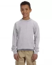 Gildan G180B Youth Heavy Blend™ 8 oz., 50/50 Fleece Crew